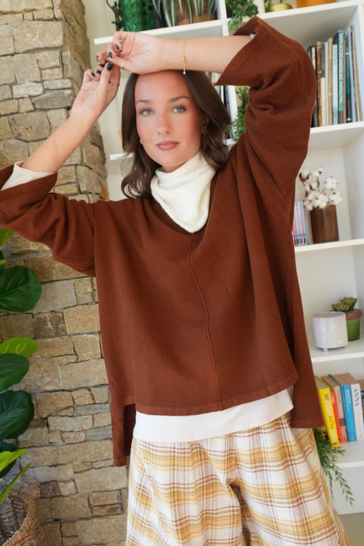 Jonti Knit Neckerchief Ecru